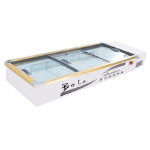 五洲伯乐SWD-2530 2米5台式不透明海鲜柜展示柜保鲜柜冷藏冷冻柜冷柜鲜肉熟食柜蔬菜水果柜点菜柜超市便利店冰柜
