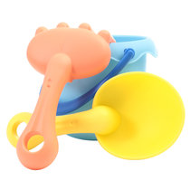 爱亲亲 宝宝套装沙滩玩具套装铲子2-3-6岁 宝宝洗澡玩具戏水儿童玩沙工具(彩色 三件套)