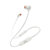 JBL T110BT无线蓝牙耳机入耳式跑步运动耳塞磁吸扁线手机音乐线控(白色)