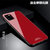 苹果iphone 11手机壳iPhone11Pro钢化玻璃壳iphone11Promax防摔简约保护套(红色 iPhone 2019 6.5寸)