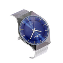 英特斯（KEEP IN TOUCH）情侣手表机械手表对表时尚钟表防水潮流休闲男表女表钟表K-8017(蓝色 皮带)