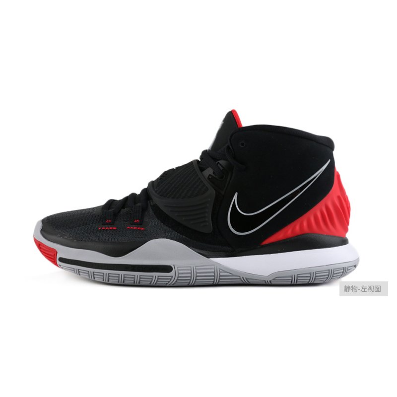 nike耐克 kyrie 6 欧文6代黑红 运动休闲气垫缓震实战