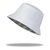 SUNTEK防晒帽遮阳帽订做大帽檐渔夫帽定制logo刺绣儿童帽子盆帽DIY印字(成人（60cm） 米色-格子（可双面戴）)