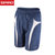spiro运动短裤男女跑步速干夏季透气型健身五分裤男女款S184X(深蓝/白 S)