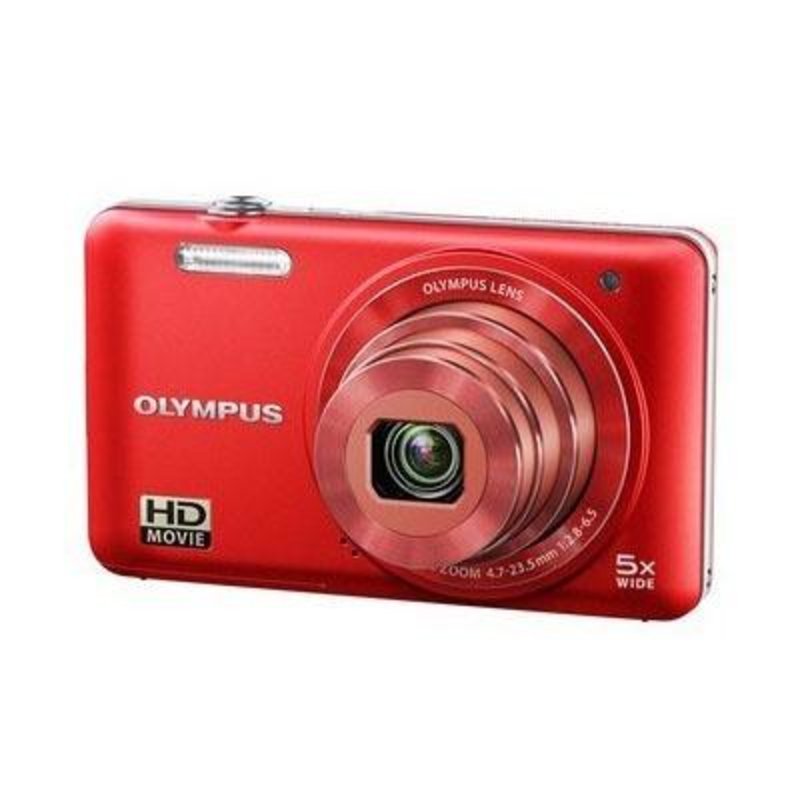 奥林巴斯olympusd745数码相机红色