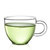 耐热玻璃茶杯子 红茶杯 功夫茶具 创意品茗杯 一对两个 闻香杯