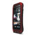 酷玛特（COOMAST）HTC T6三防壳 三防保护壳 金属壳钢化玻璃膜防暴壳 小蛮腰(红色)