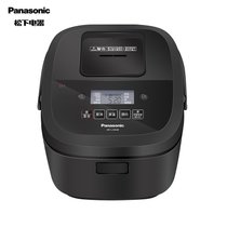 松下（Panasonic）3LIH电磁加热家用小型电饭煲 迷你电饭锅 备长炭内锅 智能双预约SR-L10H8(黑色 3L)