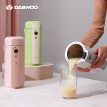 Daewoo韩国大宇豆浆机 DY-SM01 迷你小型全自动1-2人家用单人破壁免过滤多功能(玫瑰金)