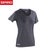 spiro 运动T恤女速干跑步健身训练瑜伽服弹力上衣S271F(深灰色 M)