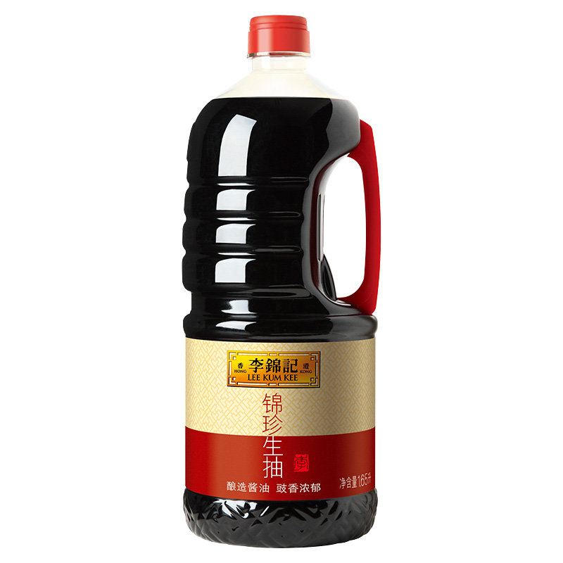 李锦记 酱油 锦珍生抽1650ml 酿造酱油凉拌炒菜大瓶酱油饭店酱油提鲜