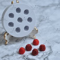 圣诞松果南瓜蓝莓蛋糕硅胶模具  坚果核桃翻糖巧克力蛋糕饼干模具(树莓Z122 默认版本)