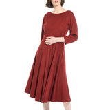 MaxMara女士红色连衣裙 122601830600438红 时尚百搭