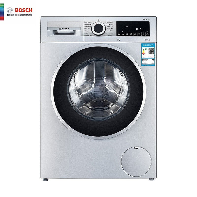 博世(bosch wbul45080w 10公斤 全自动变频滚筒洗衣机 家用大容量