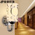 佳奂现代简约时尚欧式创意壁灯床头灯客厅卧室走廊墙壁灯玄关灯具2030(单头壁灯+LED黄光)
