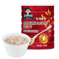 桂格高膳食纤维燕麦片700g 中国台湾 燕麦片 早餐谷物（新老包装随机发货）
