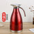 2L大容量冷水壶 欧式家用不锈钢保温壶 户外热水瓶 多色可选(红色 保温壶)