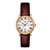 天梭(TISSOT)瑞士手表 卡森臻我系列钢带石英女士手表(红色)