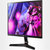 LG 24MP59G-P 23.8英寸1ms电竞游戏显示器24液晶电脑IPS高清显示屏 黑色