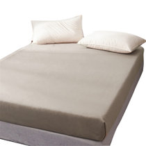 黛格单双人床上用品 1.2m 1.5m 1.8m 2.0m全棉色织水洗棉日系无印良品条纹格子小清新单品床笠(7 默认)
