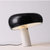 意大利flos史努比台灯蘑菇头大理石艺术台灯卧室床头书房台灯(黑色 D394*H369 mm)