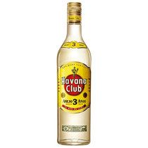 国美自营 哈瓦纳40%哈瓦那俱乐部朗姆酒3年陈酿700ml