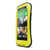 酷玛特（COOMAST）HTC M8三防壳 三防保护壳 金属壳钢化玻璃膜防暴壳 小蛮腰(黄色)