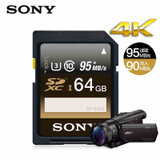 Sony索尼SD卡64g相机内存卡高速单反相机数码摄像机(黑色 套餐一)