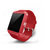 亿和源U80 智能手表男女通用穿戴蓝牙手环运动计步通话手机同步(红色)