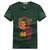 LESMART/莱斯玛特 夏季男装 短袖T恤+短裤=99元套餐 TDHJ(字符印花T恤墨绿色 XXL)