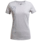 阿迪达斯女装2016春新款运动透气短袖T恤AO3173(灰色 S)