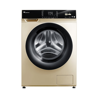 小天鹅8公斤KG变频滚筒全自动洗衣机家用洗烘干一体机TD80V62ADG(金色 8公斤)