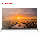 康佳（KONKA）LED55A1 55英寸 4K超薄 无边框 多屏互动 智能彩电 一体化成型