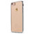 适用于苹果iPhone6s7pXR电镀边软壳不发黄 土豪金防摔 超薄手机壳(极光银 7p/8P)
