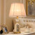 圣菲特 欧式水晶台灯 卧室床头灯简约现代创意轻奢酒店客房美式台灯 sft8052(调光开关)