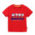 史努比童装夏季男女童短袖T恤TM020(90 红色)