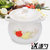 敏杨 3.5升釉下手绘陶瓷煲(白) 砂锅煲汤炖煲 排骨汤煲汤锅砂锅