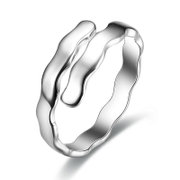 DANYE 925银戒指 十二星座戒指 男女皆可戴 情侣戒指 情侣对戒 个性银戒指(水瓶座)