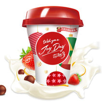 伊利JoyDay芯趣多巧克力豆酸奶220g*6杯草莓蓝莓风味发酵乳整箱装(巧克力豆+蓝莓220g 8杯)