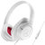 铁三角(audio-technica) ATH-AX1iS 头戴式耳机 强劲低音 全封闭 线控耳机 白色