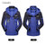 CaldiceKris(中国CK)男女三合一可拆卸两件套情侣防风保暖户外冲锋衣 CK-FSQH8798(蓝色 XXL)