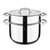 三A厨具不锈钢蒸锅 加厚二层蒸锅 蒸笼汤锅可叠放 24cm