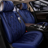 比亚迪S6G6 L3 G3 F6 F3-R BYD速锐专用坐垫冬季通用汽车座套(紫风铃1702-标准版.魅力蓝)