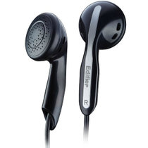 漫步者（EDIFIER）H180 耳塞式音乐耳机 MP3MP4立体声耳塞 有线(黑 黑色)