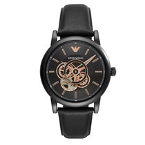阿玛尼(ARMANI)时尚商务镂空透底男士机械手表(AR60012)