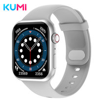 KUMI KU3 Meta适用于华为苹果手机支持离线支付NFC门禁AI语音助手多种运动健康模式监测蓝牙通话智能手表(银色)