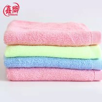 竹浆纤维小方巾30*30婴儿宝宝口水巾(绿色 默认)