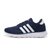 阿迪达斯/Adidas 跑鞋2015夏款NEO生活运动休闲运动跑步板鞋(深蓝白 36)