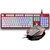 沃野K100S+G402机械键鼠 104键朋克蒸汽键帽RGB背光炫光青轴机械键盘LOL CF DNF电竞外设游戏鼠标(K100S 红色白键帽+G402银灰)