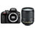 尼康（Nikon）D3400(18-105)单反套机含尼克尔18-105mm f/3.5-5.6G ED VR防抖镜头(套餐八)